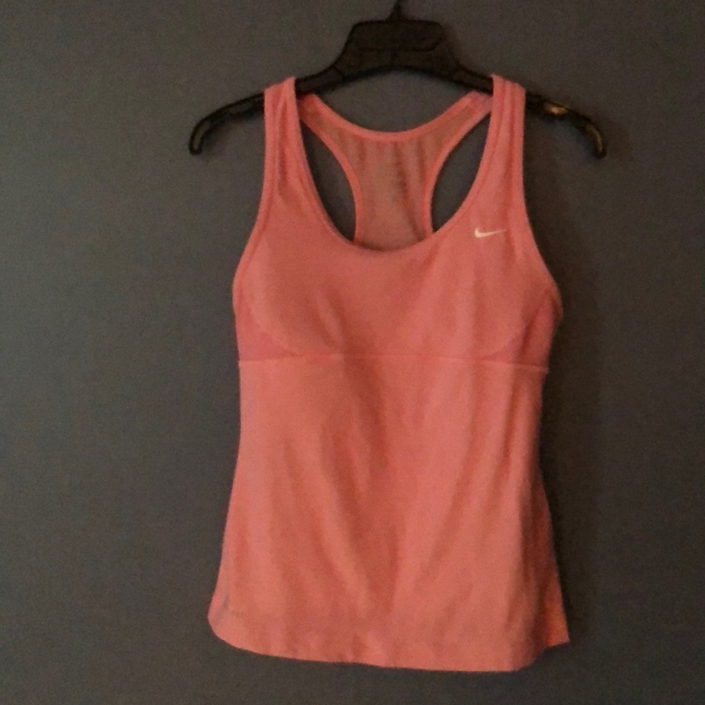 Nike Dri-Fit pink S sports bra top
